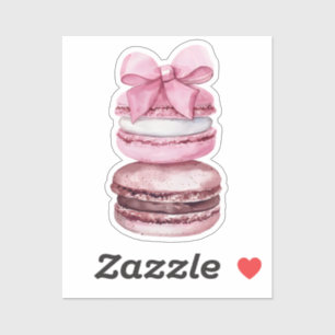 Sticker Éléments de coquette de l'aquarelle