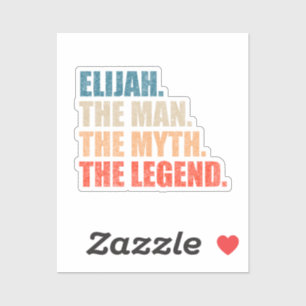 Sticker Élie L'Homme La Légende Mythique