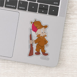 Sticker ELMER FUDD™   Avec Un Arme À Arme