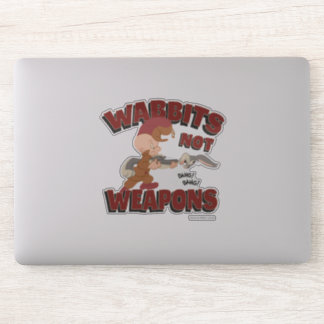 Sticker ELMER FUDD™ & BUGS BUNNY™ "Wabbits Not Arms"