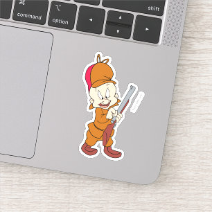 Sticker ELMER FUDD™ Prêt à la chasse