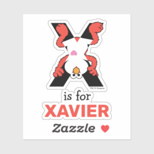Sticker Elmo Alphabet   X Xray
