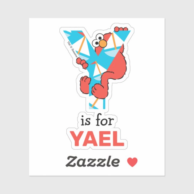 Sticker Elmo Alphabet | Yacht Y (Feuille)