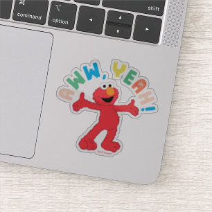 Sticker Elmo   Aww, Ouais !
