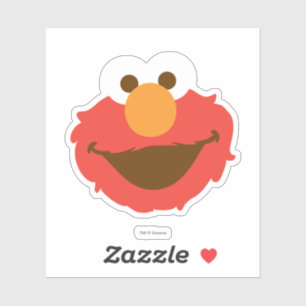 Sticker Elmo Face