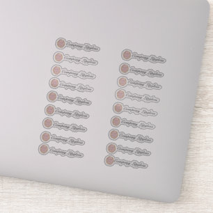 Sticker Emballage de Gloss pour les Lèvres Votre Propre Lo