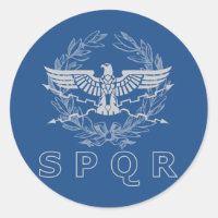 Sticker Emblem SPQR