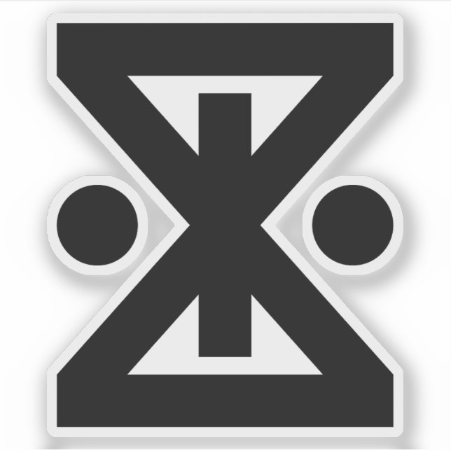 Sticker Emblème d'Amagasaki, Hyogo, Japon (Devant)