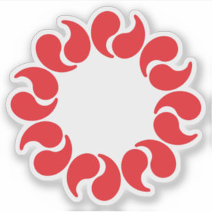 Sticker Emblème de la préfecture de Saitama, Japon