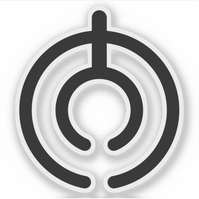 Sticker Emblème de la préfecture d'Oita, Japon (Devant)