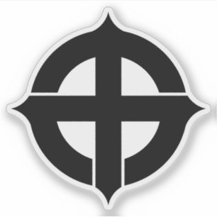 Sticker Emblème de la ville de Kagoshima, Kagoshima, Japon