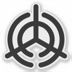 Sticker Emblème de la ville d'Oita, Oita, Japon