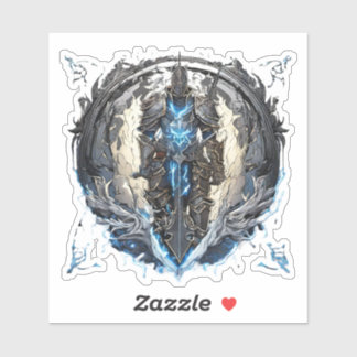 Sticker Emblème de Wolf Knight4