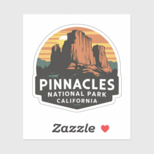 Sticker Emblème du parc national des Pinnacles