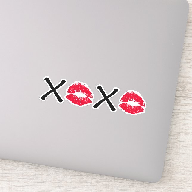 Sticker Embrasages et baisers (Détail)