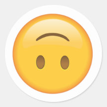 Sticker Emoji Vers Le Bas