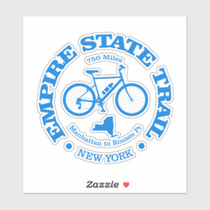 Sticker Empire State Trail (cyclisme)