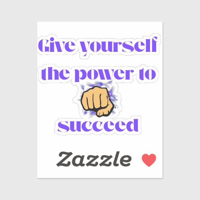 Sticker Empower Yourself (Feuille)