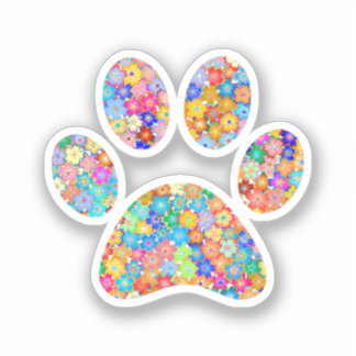 Sticker Empreinte de patte