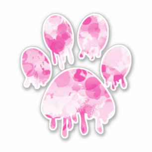Sticker Empreinte de patte