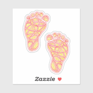 Sticker Empreintes bébé
