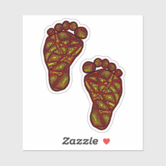Sticker Empreintes bébé