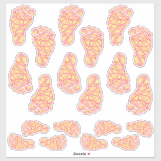 Sticker Empreintes bébé