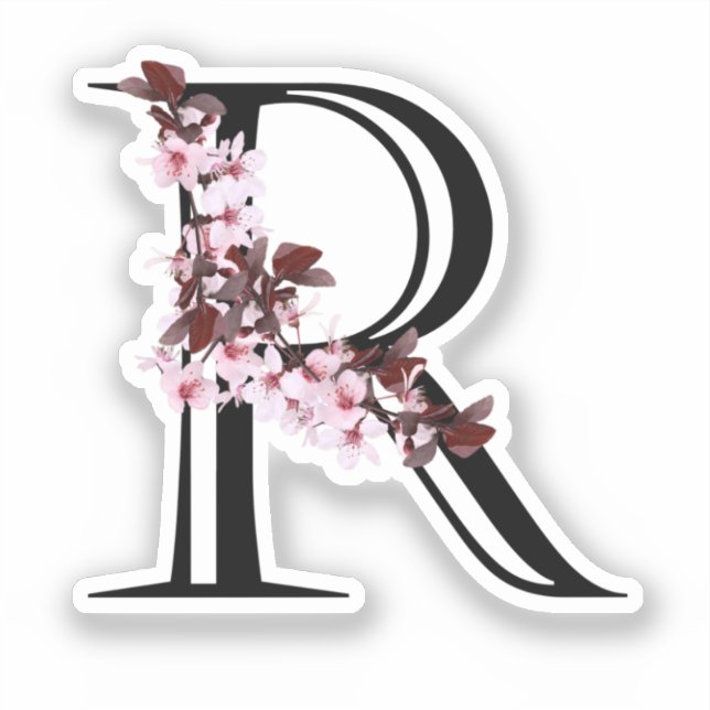 Sticker en fleurs de cerise (Recto)