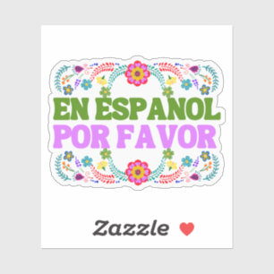 Sticker En Français S'il Vous Plaît , Cadeau pour Professe