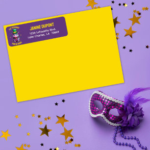 Sticker en gros Mardi Gras Mardi Hippo