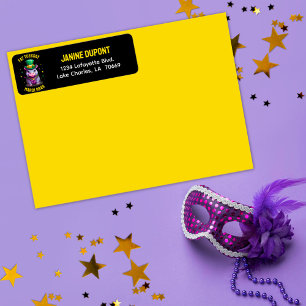 Sticker en gros Mardi Gras Mardi Hippo