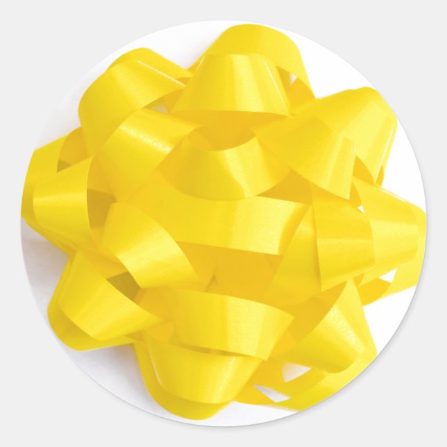 Sticker en Jaune (Devant)