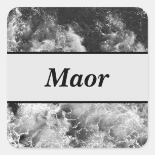 Sticker en marbre écrasant