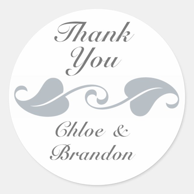 Sticker en Merci de vigne complexe (Devant)