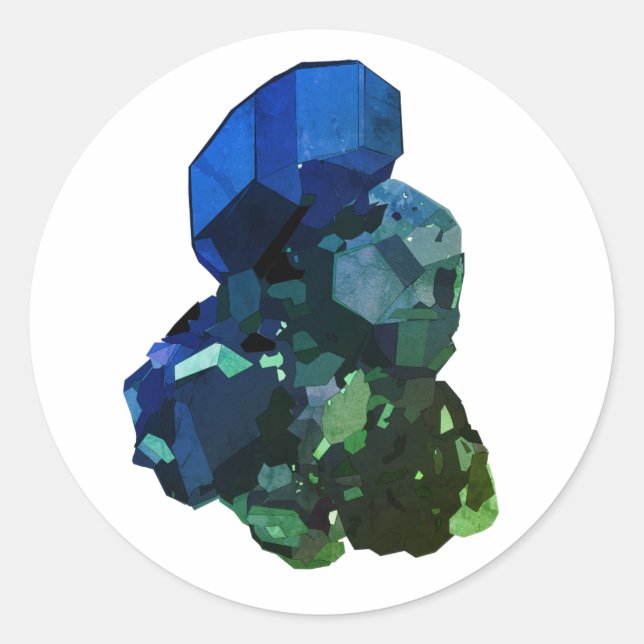 Sticker en pierre, en quartz (Devant)