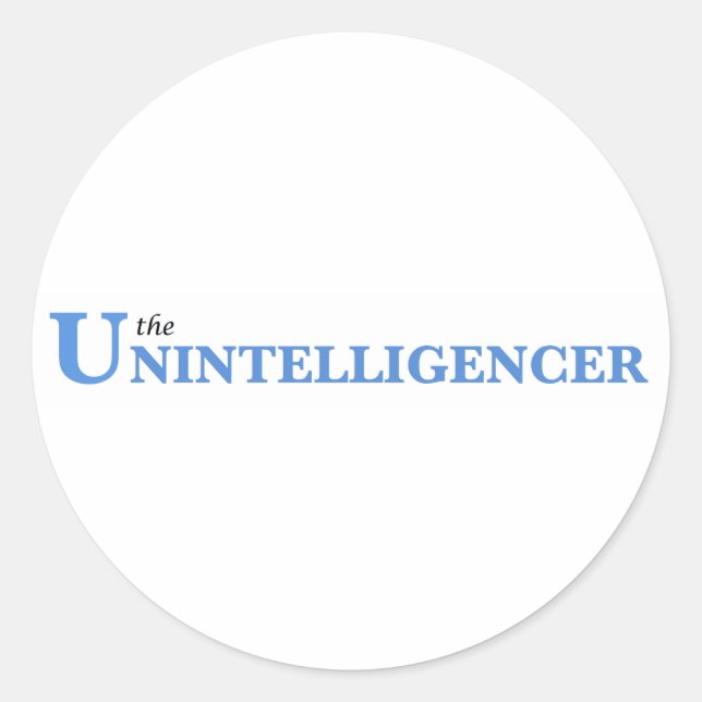 Sticker en rond du logo complet (Devant)