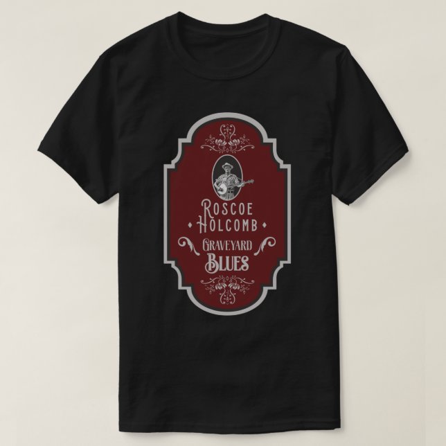 Sticker en T-shirt de musique ancienne Roscoe Holc (Design devant)
