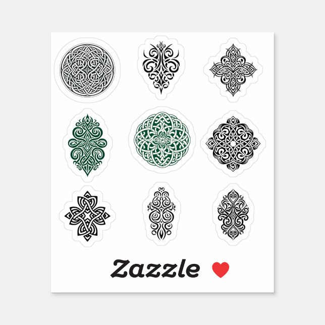 Sticker en vinyle 9 célestes (Créateur téléchargé)