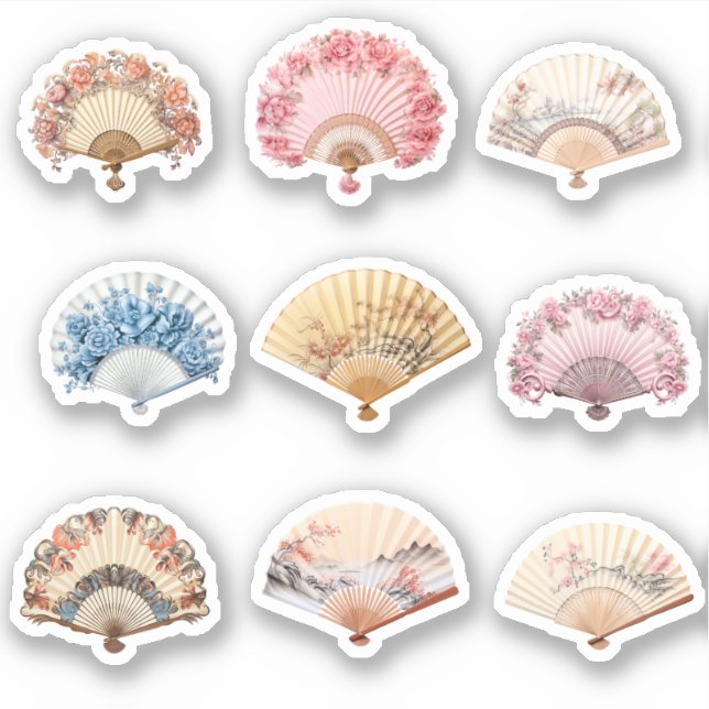 Sticker en vinyle à découpe personnalisée 9 Ventil (Devant)