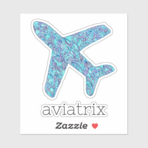Sticker en vinyle Aviatrix
