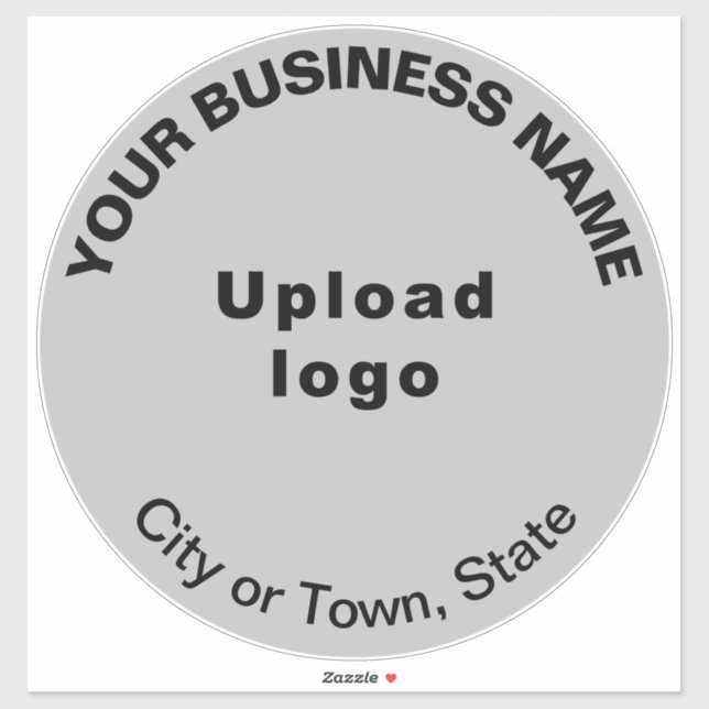 Sticker en vinyle couleur gris d'entreprise (Feuille)