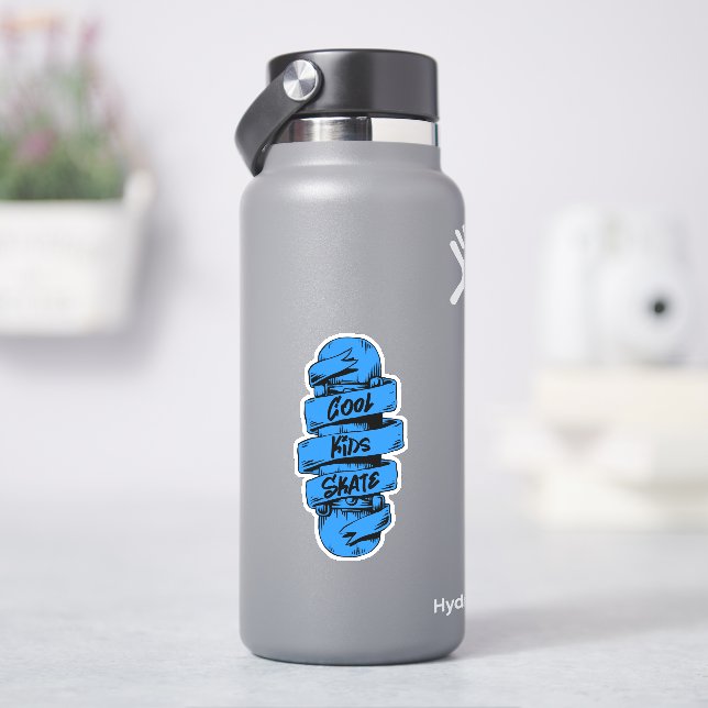 Sticker en vinyle coupé de baisson pour enfants co (HydroFlask)