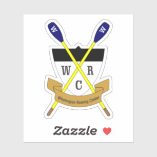 Sticker en vinyle coupé en dîme WRC Crest