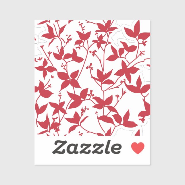 Sticker en vinyle coupé sur mesure (Feuille)