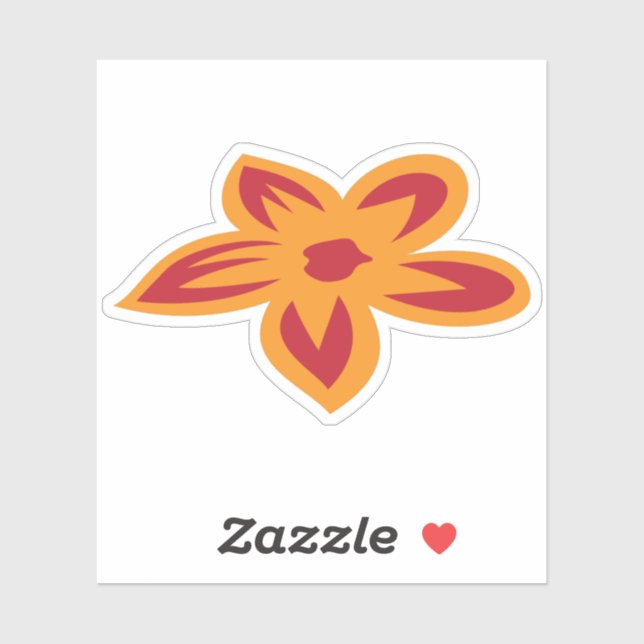 Sticker en vinyle coupé sur mesure (Feuille)