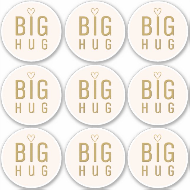 Sticker en vinyle coupé sur mesure (Devant)