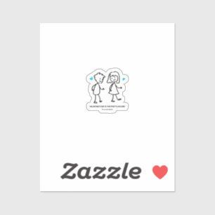 Sticker en vinyle coupé sur mesure