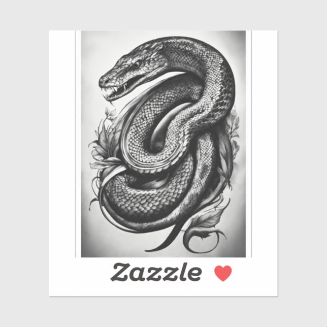 Sticker en vinyle coupé sur mesure (Feuille)