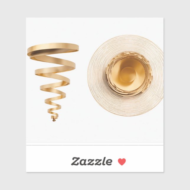 Sticker en vinyle coupé sur mesure (Feuille)