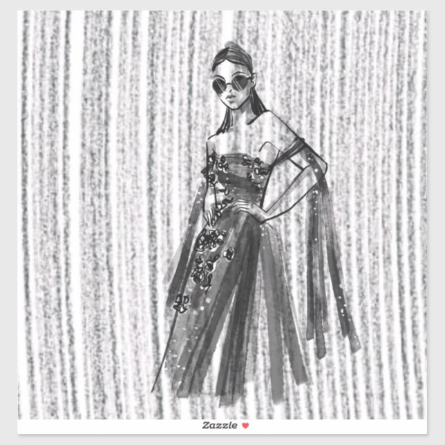 Sticker en vinyle coupé sur mesure (Feuille)